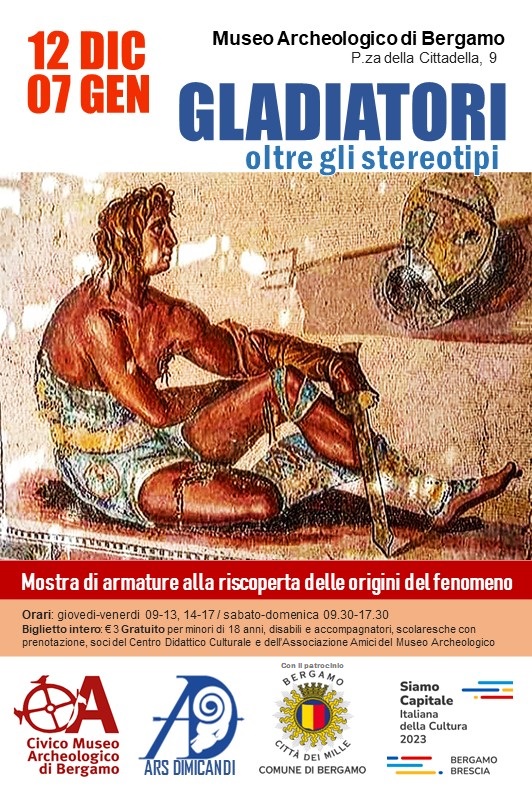 Mostra Gladiatori Museo Archeologico Bergamo